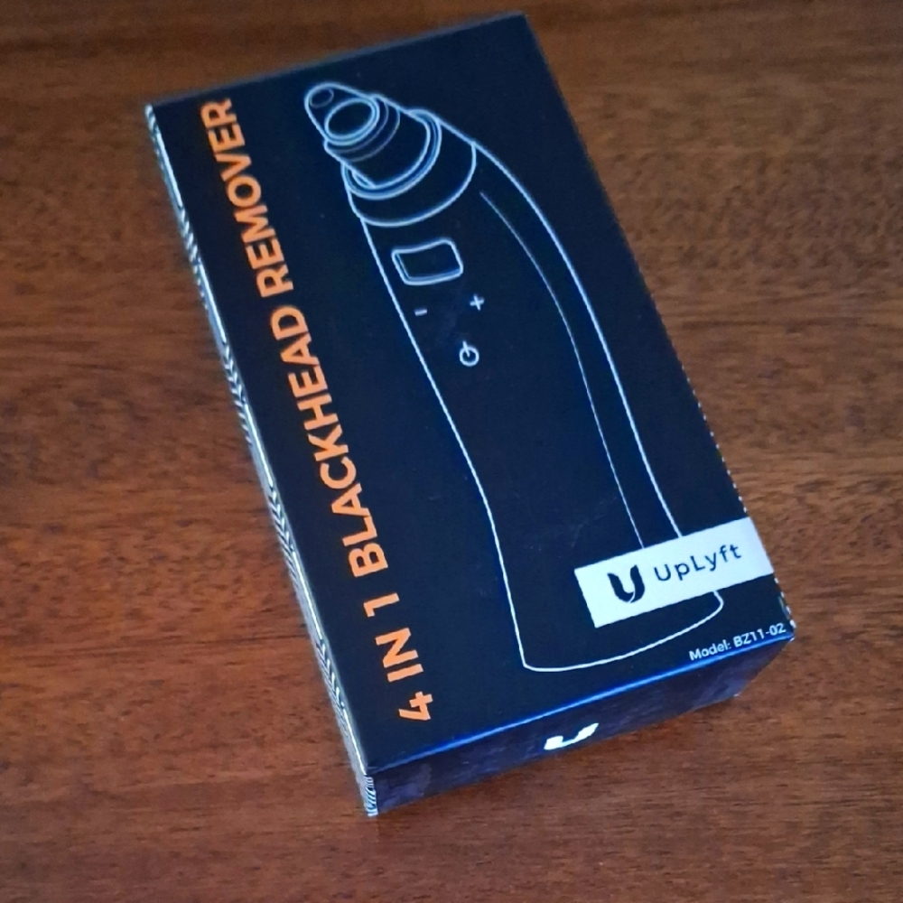 New, Unused UpLyft 4-in-1 Blackhead Remover in Box (Missing Charger From Amazon)